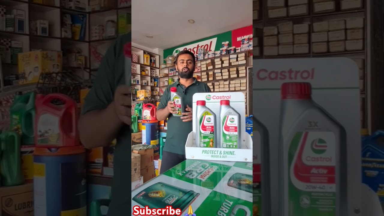 WOW 🤩 | Castrol activ new pack 2024 | Castrol activ | BEST ENGINE OILFOR BIKE||