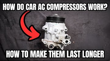 Hoe auto-aircocompressoren werken en hoe u ze langer mee laat gaan