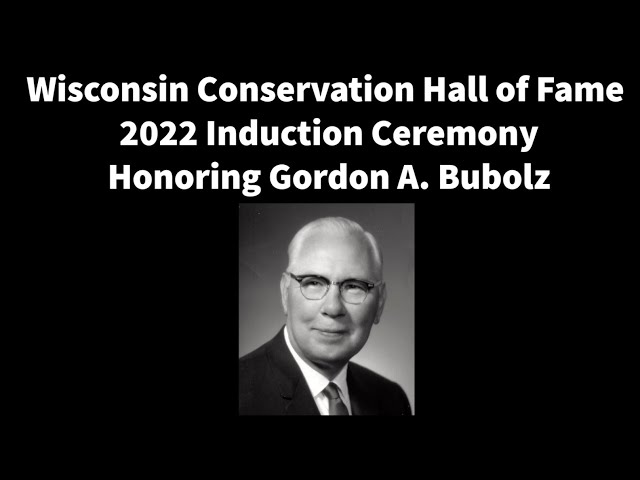 Gordon A  Bubolz Induction Ceremony 2022