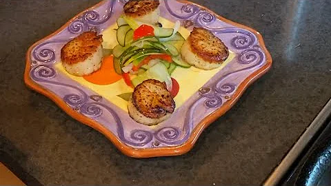 Pan Seared Scallops