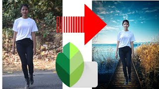 Change your image Background Easily || How to change Background in snapseed