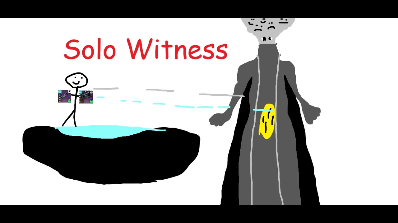 Solo witness with chudblaster | Renegades