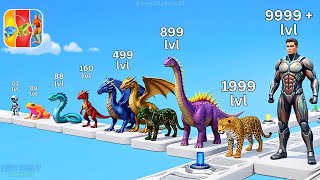 🧬Human Evolution Run 3D - Human Evolution Part 1 | Level Up Human Max Level Gameplay (New Update) 🎮 screenshot 4