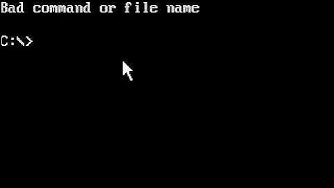 A+ Computer Repair Training Course - MSDOS Basics - Lesson 2