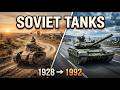 SOVIET Tanks Evolution