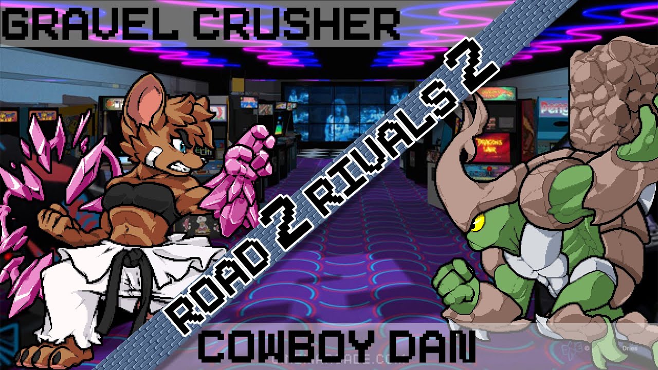 The Road 2 Rivals 2 #1! Gravel Crusher Vs Cowboy Dan - Round 1 - YouTube