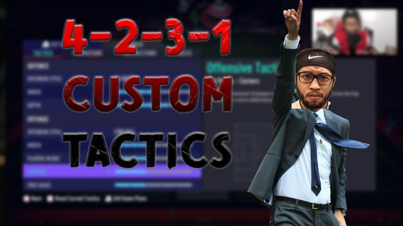 THE MOST BALANCED FORMATION IN FIFA 21? 4-2-3-1 CUSTOM TACTICS AND PLAYER INSTRUCTIONS!