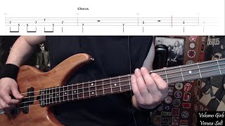 Volcano Girls by Veruca Salt - Bass Cover with Tabs Play-Along