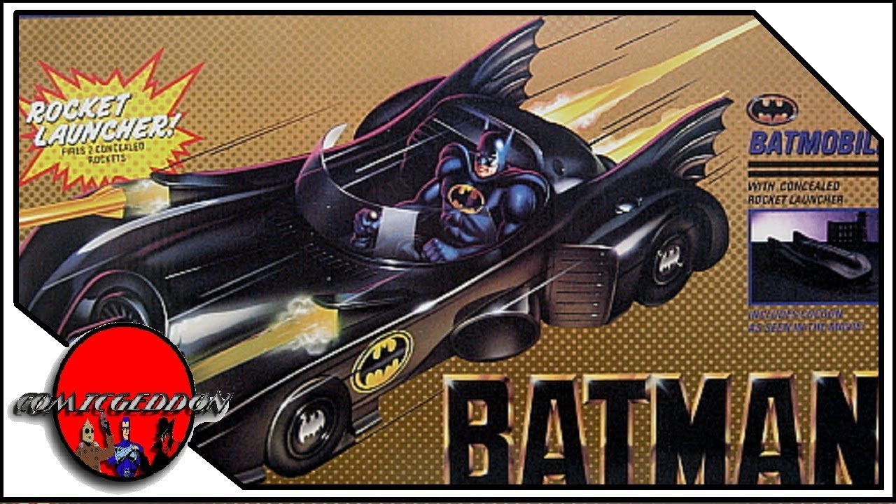 Toy Biz Batman 1989 Batmobile - YouTube