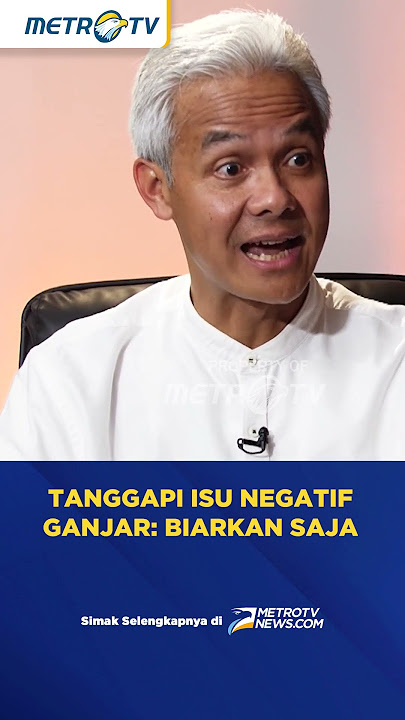 Ganjar Pranowo: Jangan! Biarkan Saja. #shorts