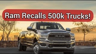 Player Profile Ram Recalls 500K Trucks! 2012-2021
