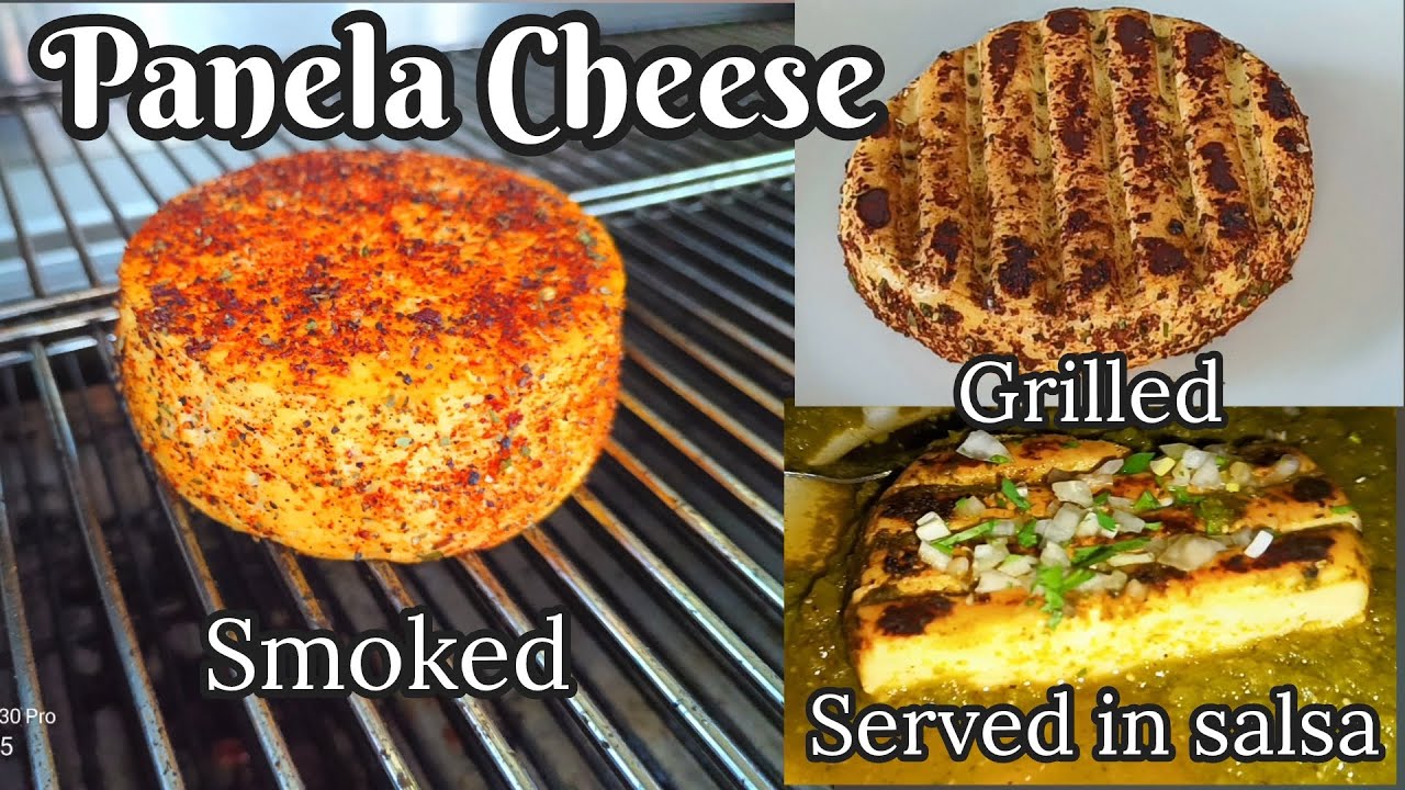 Smoked Grilled Panela Cheese #mexicanfood #panela #cheese #smoker