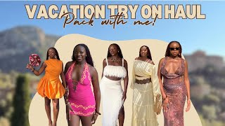 VACATION TRY ON HAUL| Asos, Revolve, PLT, IAMGIA, Outcast clothing, Murci, Zara, etc  @Dorothyakp