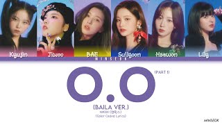 Nmixx   Oo Part 1 baila Version color Coded S