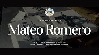Mateo Romero | "Powwow USPS Forever Stamps" | Sandoval County