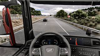 4K Realistic Ultra Graphics v1.59 MAN | Euro Truck Simulator 2 Snowymoon Mod Full Gameplay screenshot 3