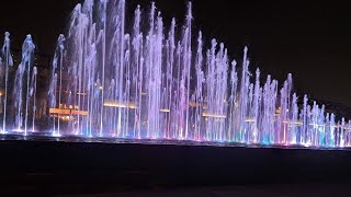 A beautiful fountain.The Park Zone Riyadh #buhayofwriyadh #parkzone