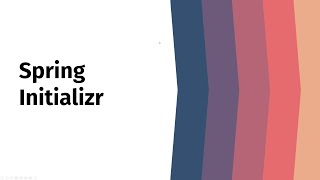 Create a new Spring Boot Project using the Spring Initializr