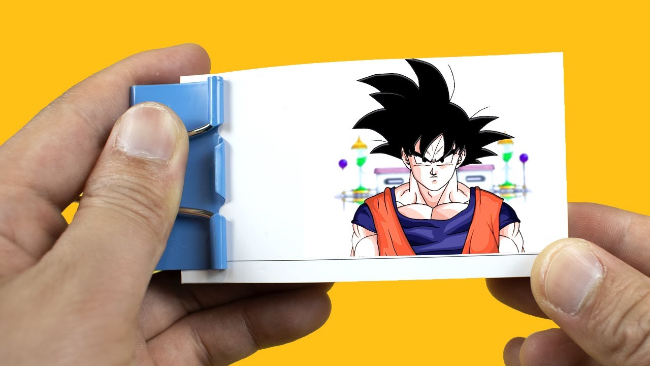 Flip Book IdeasDragon Ball Z Goku All Super Saiyan Transformation