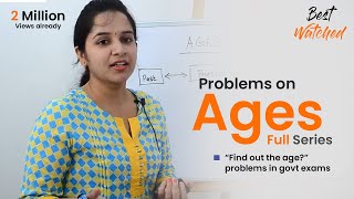 Aptitude Made Easy   Problems on Ages full series, Learn maths #StayHome