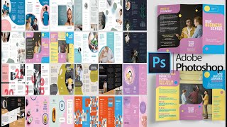 Trifold Brochure Template Photoshop PSD Free | Free Business Trifold Brochure Psd