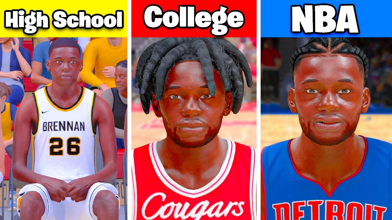 I Played The Career of a 1-Star Underdog NBA Prospect