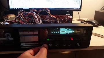 Technics RS-M275X short play test.