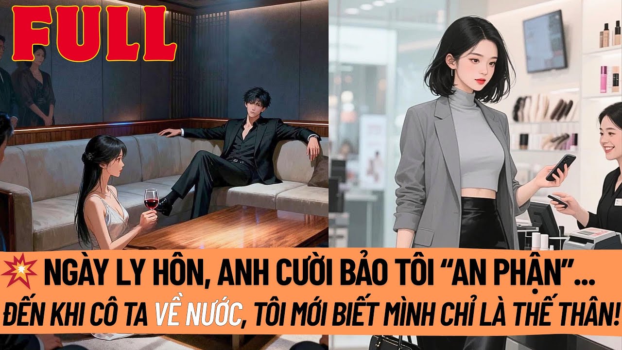 Ngày Ly Hôn, Anh Cười Bảo Tôi An Phận Nhưng Khi Cô Ta Về Nước, Tôi Mới Biết Ai Mới Là Thế Thân! Full