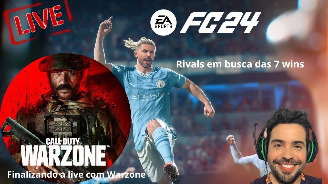 🔴 Rivals em busca das 7 + COD: Warzone mais tarde [XSS] - YouTube