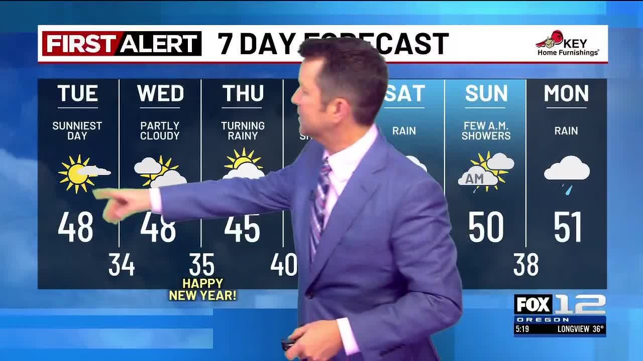 Monday evening weather forecast (12/29) - YouTube