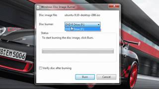 how to burn an iso to a cd/dvd in windows 7