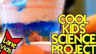 ☔️ RAIN CLOUD SCIENCE EXPERIMENT 👩🏼‍🔬 | Science Experiments for Kids | LaneVids