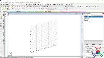 STAAD Pro:- How to Create Irregular Grid in STAAD Pro  in STAAD Pro