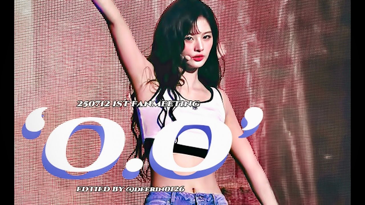 250712 NMIXX(엔믹스) 설윤 'O.O' 직캠 SULLYOON FANCAM @ NMIXX 1ST FANMEETING [ 4K ]