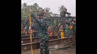  Jembatan Bailey Oleh Tni Ad Yon Zipur 1dd