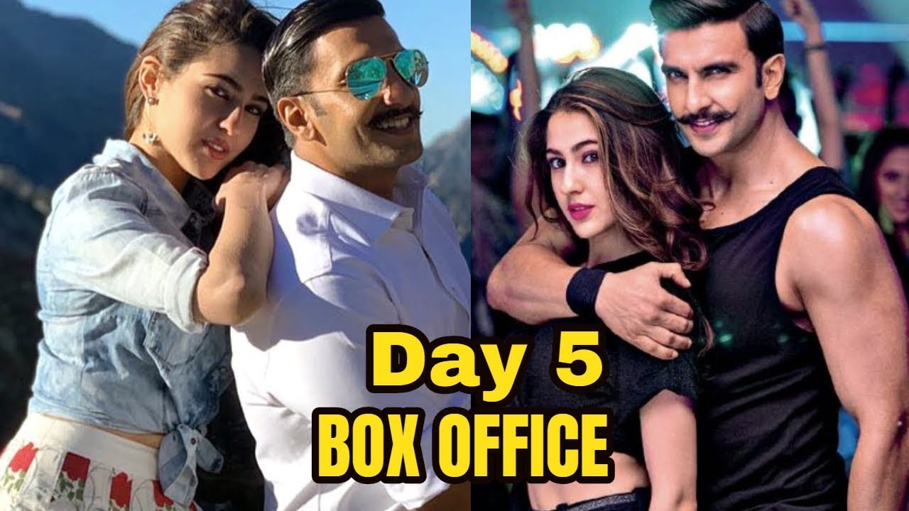 Ranveer singh Simmba 5th Day Box Office collection