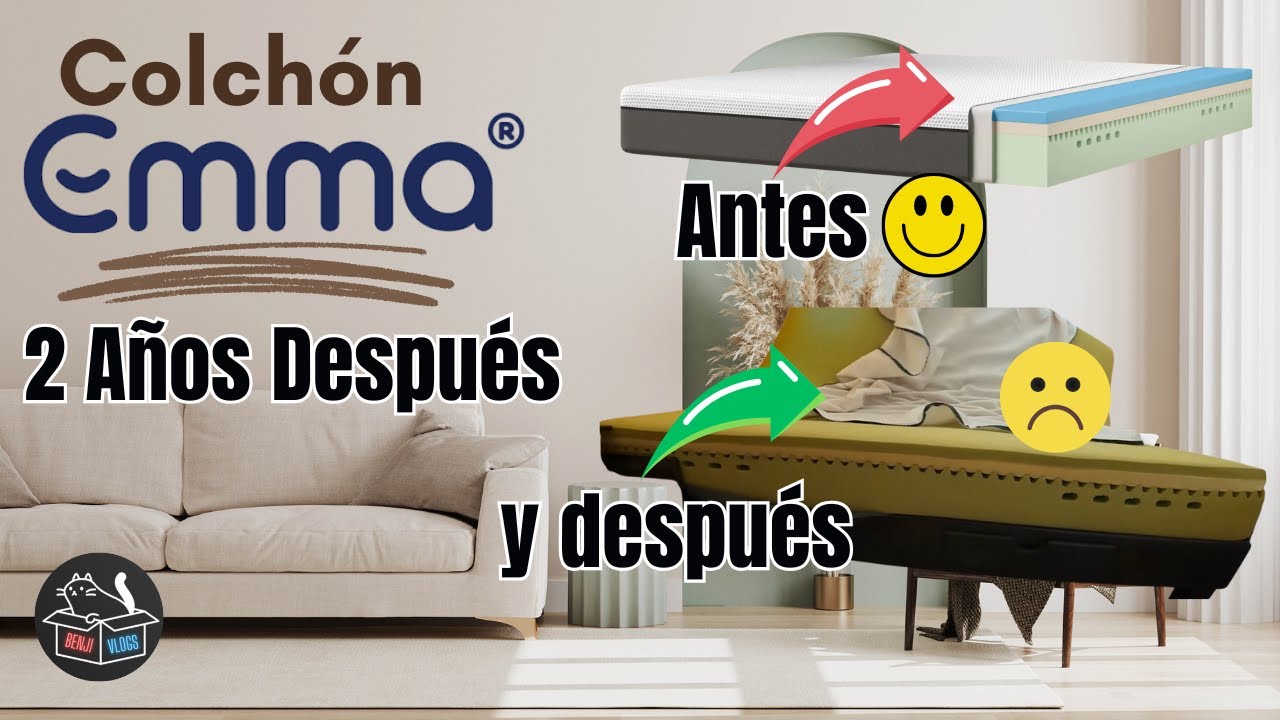 Así Luce el Colchón Emma.. después de 2 años de uso. | Pruebas REALES !!