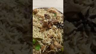 Today’s lunch chicken pulao shorts pulao