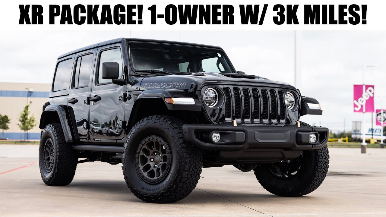 2022 Jeep Wrangler Unlimited Rubicon 392 XR - YouTube