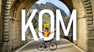 Ed Laverack takes the KOM on Sa Calobra, Mallorca!