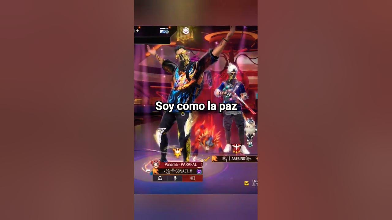 Soy como la paz mental 💥 EL PODER - CRAY DALTON | Versión Free Fire 😱 #freefire #shorts