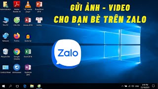 Instructions for sending photos and videos to friends on Zalo - Use on Computer screenshot 5