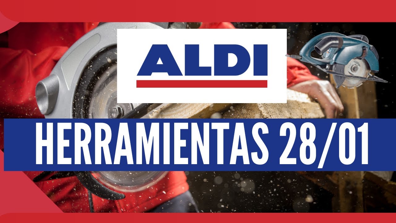 🔥 ALDI BAZAR Herramientas Ferrex y otros accesorios 28/01 🔥