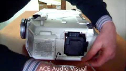 Epson Lamp Changing Video Tutorial