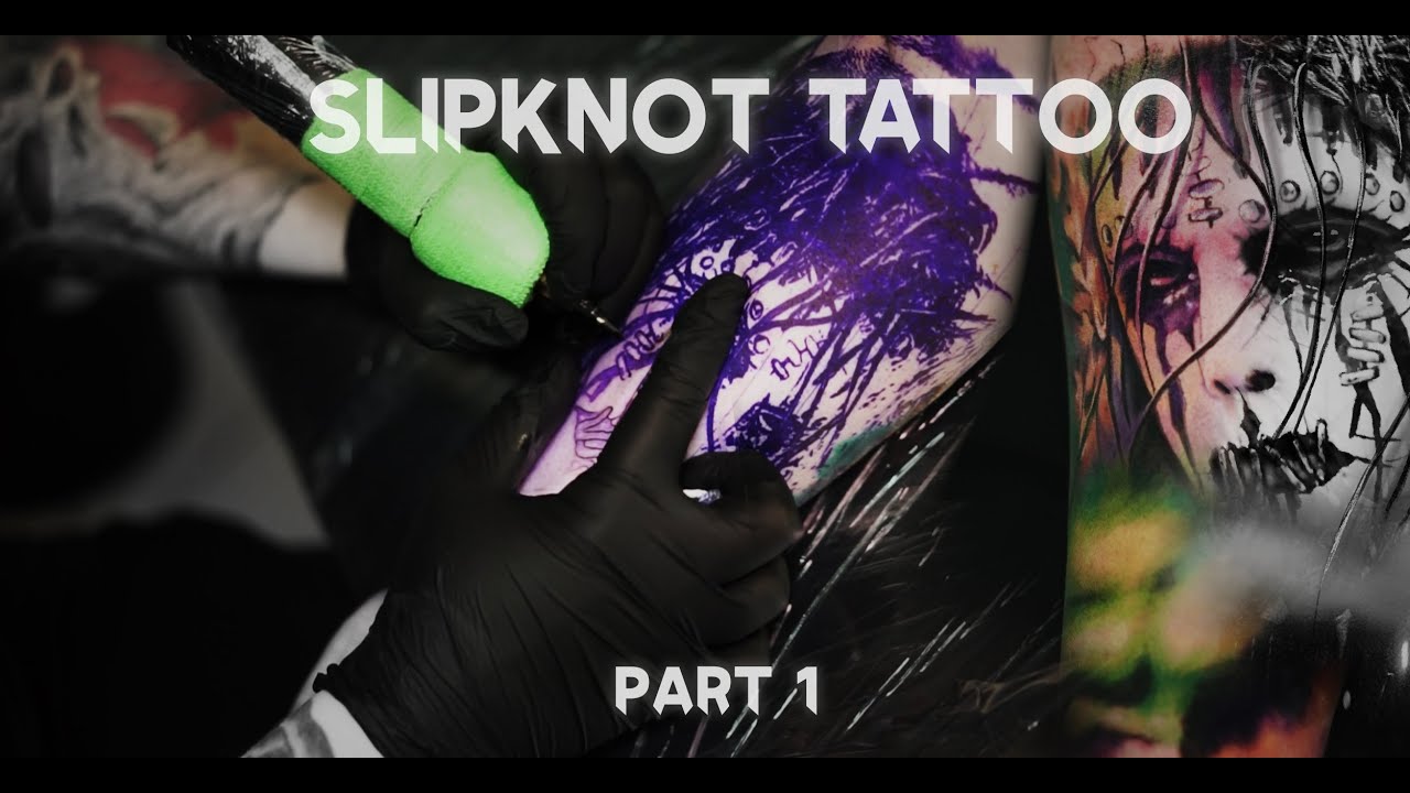 Rhythmic Ink Ink Rhythm: Tattooing the Slipknot Drummer. Part 1 - YouTube