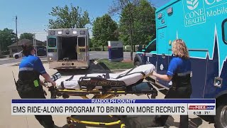 Randolph County EMS looks to recruit paramedics through ride-along program