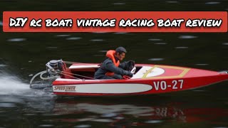 DIY vintage rc boat review