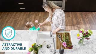 Watch the product video for Elkay Fireclay Workstation Sink Kit with Included Custom Accessories