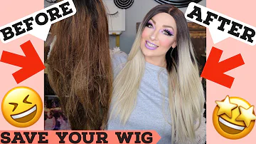 ✨➡️ How To RESTORE YOUR WIG! ➡️ IN 60 mins ⬅️ 🤩 MIRACLE METHOD 🤩