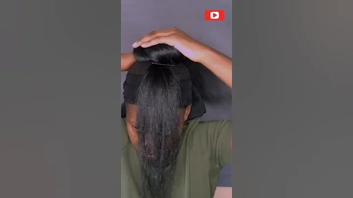 How to do a bun and bangs on short natural  hair |...